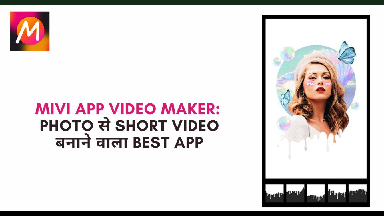 Mivi App Video Maker: Photo से Short Video बनाने वाला Best App